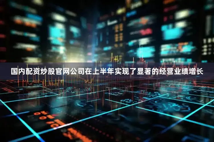 国内配资炒股官网公司在上半年实现了显著的经营业绩增长